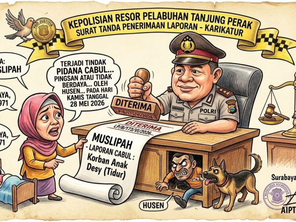 Diduga Korban Dilecehkan Saat Tertidur, Polres Pelabuhan Tanjung Perak Terima Laporan Dugaan Pencabulan Anak