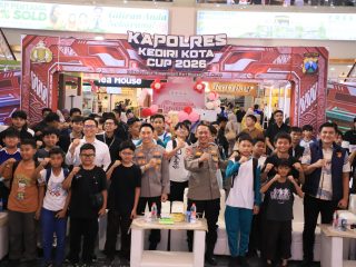 Kapolres Kediri Kota Buka Turnamen E-Sport, Wujudkan Ruang Kreatif bagi Generasi Digital