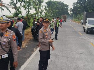 Polres Lumajang Bubarkan Balap Liar di JLS Pasirian, 10 Motor Diamankan