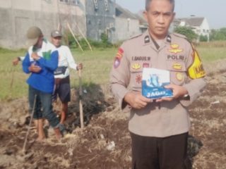 Kolaborasi Polisi dan Petani Jagung di Pare Wujudkan Asta Cita Presiden RI