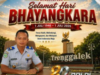 UPTD PKB Trenggalek Sampaikan Ucapan Hari Bhayangkara ke-80 untuk Polri
