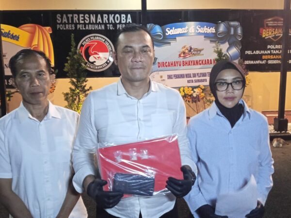 Satresnarkoba Polres Pelabuhan Tanjung Perak Tangkap Kurir Sabu Baru Dua Pekan Beraksi di Kenjeran