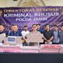 Pembobolan Bank Jambi Rp144,82 Miliar, Tiga Tersangka Diamankan Ditreskrimsus Polda Jambi