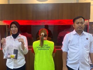SatResnarkoba Polrestabes Surabaya Bekuk Residivis Pengedar Ekstasi dan SS Asala Banyu Urip 