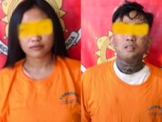 Polsek Lakarsantri Polrestabes Surabaya Amankan Pasutri Siri Pelaku Curanmor Wilayah Surabaya dan Gresik 