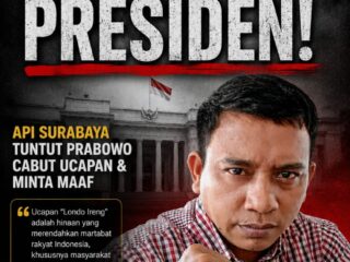 Malang Bergerak, Surabaya Tak Diam: Kami Bukan Londo Ireng! Martabat Pers Tak Boleh Diinjak!