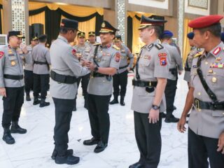 Kapolres Lamongan Resmi Berganti, Jabatan Baru Tongkat Komando yakni AKBP Adhytiawarman Gautama Putra