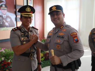 Sertijab KabagOps Polres Gresik, Kompol Arief Sukmo Wibowo Resmi Emban Tugas Baru