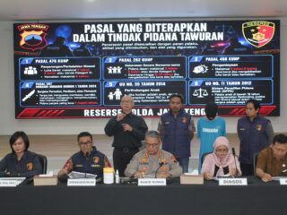 Tangkap Pelaku Tawuran Bersajam, Polda Jateng Komitmen Tindak Tegas Kelompok Remaja yang Resahkan Masyarakat