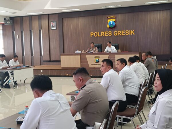 Lat Pra Ops Tumpas Narkoba Semeru 2026, Polres Gresik Kerahkan 103 Personel Berantas Peredaran Narkoba