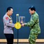 Kapolri Bersama Menko Polkam dan Pimpinan Lembaga Negara Perkuat Kebersamaan di Mabes TNI AL