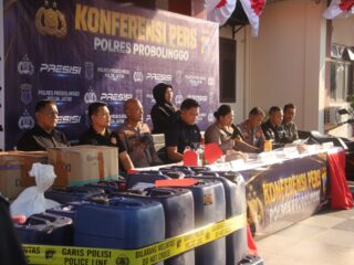 Polres Probolinggo Ungkap Kejahatan Jalanan dan Peredaran Miras Lintas Daerah, Amankan Sejumlah Tersangka