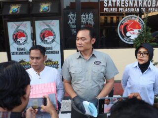 Polres Tanjung Perak Tangkap Residivis, 89,81 Gram Sabu Diamankan
