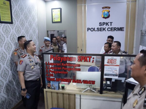Kapolres Gresik Bersama Sipropam Mitigasi Pelayanan Publik di Tiga Polsek, Cegah Pungli dan Perkuat Penegakan Hukum