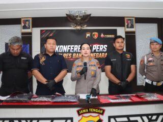 Modus Program Bak Sampah, Komplotan Pencurian Diamankan Sat Reskrim Polres Banjarnegara 