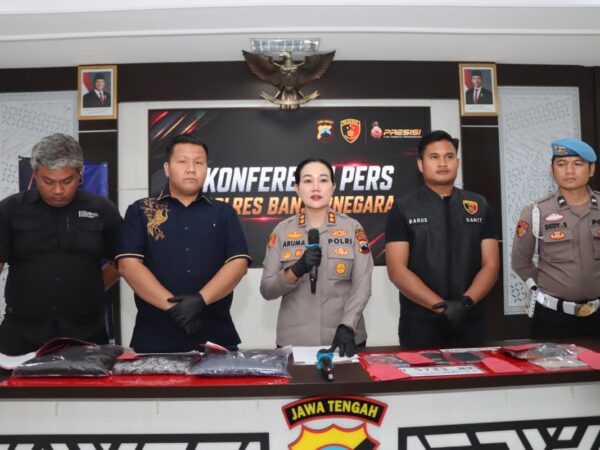 Modus Program Bak Sampah, Komplotan Pencurian Diamankan Sat Reskrim Polres Banjarnegara 
