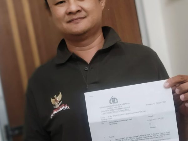 Diduga Penanganan Kasus Laporan Kepolisian di Polda Jatim Terkesan Lambat, 7 Bulan Laporan Belum ada Penetapan Tersangka 