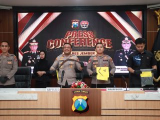 Polres Jember Tuntaskan 60 Perkara dalam 2 Bulan, Amankan Sejumlah Tersangka
