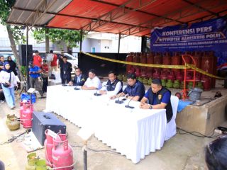 Bareskrim Polri Bongkar Penyalahgunaan LPG Subsidi, 910 Tabung Diamankan