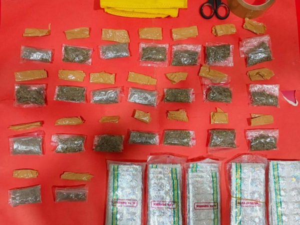 Polresta Banyumas Tangkap Pengedar IS, 75,01 Gram Ganja Dan 486 Butir Obat Daftar G Diamankan