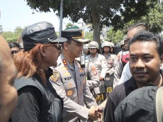 Kapolres Madiun Kota Apresiasi Massa PSHT dalam Menyampaikan Aspirasi, Aksi Damai Berakhir Kondusif