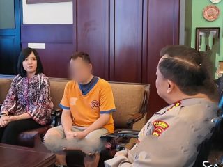 Polrestabes Surabaya Amankan Terduga Pencabulan Anak Dibawah Umur
