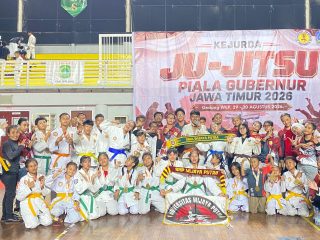 Dojo Wijaya Putra Gemilang di Kejurda Ju-Jitsu Piala Gubernur Jatim 2026