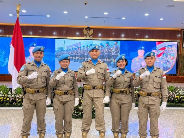 Lima Personel Polda Jatim Siap Jalankan Misi Perdamaian PBB di Afrika Tengah