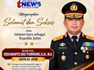 Kapolda Jatim Irjen Nanang Avianto Resmi  Digantikan Irjen Dekananto Eko Purwono