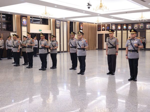 Kapolri Pimpin Sertijab di Mabes Polri
