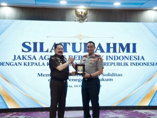 Temui Jaksa Agung, Kapolri Suyudi Dorong Kolaborasi Penegakan Hukum