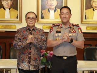 Kapolri Suyudi Ario Seto Kunjungi MA, Perkuat Kolaborasi Penegakan Hukum