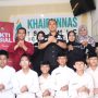 Semarak HUT ke-75 Humas Polri, Polres Gresik Salurkan Bantuan Sembako ke Panti Asuhan Nurul Hayat