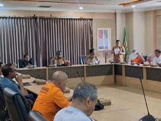 Kodaeral XI Ikuti Rakor Penanggulangan Karhutla di Merauke, Perkuat Sinergi Penanganan Bencana