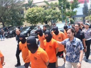 Polres Mojokerto Grebek Empat Jaringan Narkoba, Sita 259 Gram Sabu dan 2.000 Pil Double L