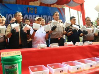 Kapolri: Tim Gabungan Sita Hampir 1,2 Ton Sabu dari Laboratorium Gelap di Aceh
