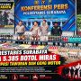 Polrestabes Surabaya Ungkap Kasus dan Sita 5.385 Botol Miras, Antisipasi Tawuran dan Geng Motor