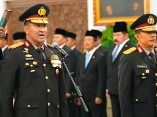 Jenderal Polisi Suyudi Ario Seto Resmi Jabat Kapolri Gantikan Jenderal Listyo Sigit