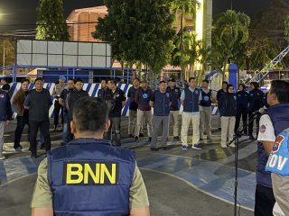 Aparat Gabungan Gelar Operasi di Kota Kediri, Cegah Penyalahgunaan Narkotika